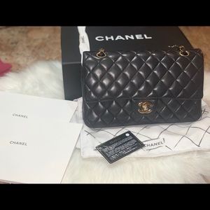 Chanel double flap bag